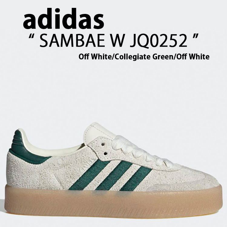 adidas - adidas アディダス Samba ゴルフシューズ ホワイト/グリーン adidas Samba Spikeless Golf Shoes - White | Free Shipping