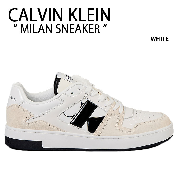 【CK JEAN】 WOMEN’S WHITE KYOTO SNEAKERS YW00891 01W CK JEAN】 WOMEN'S WHITE KYOTO SNEAKERS YW00891 01W (Calvin