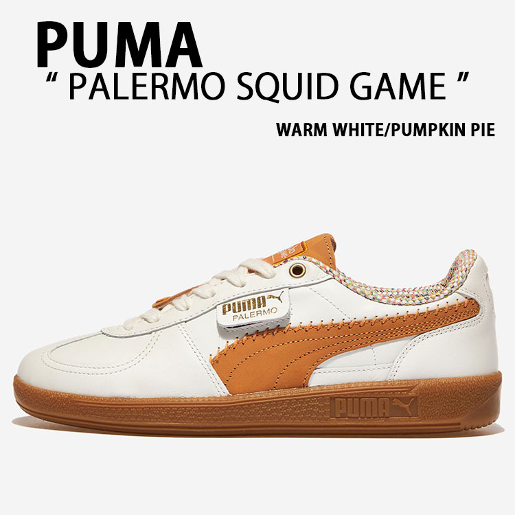 スニーカー ^PUMA^ Puma X Squid Game Palermo White Red 40107401 401074-0 PUMA X Squid Game Palermo (40107401) Expeditedship | eBay