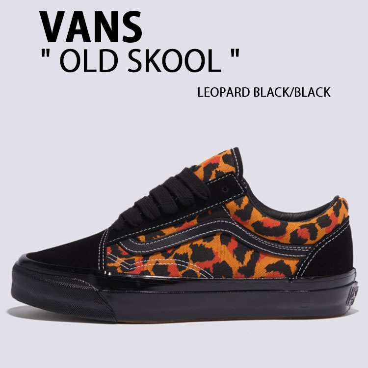 VANS バンズ スニーカー OLD SKOOL LEOPARD BLACK BLACK VN000D56BKA オールドスクール レオパードブラック ブラック メンズ レディース 13,490円