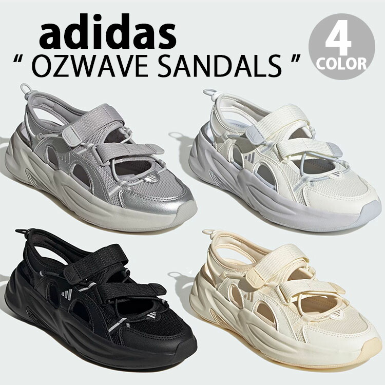★人気★ ADIDAS OZWAVE Sandal Off White Adidas Ozwave Sandal W - Off White / JS4577 / Womens Sandals