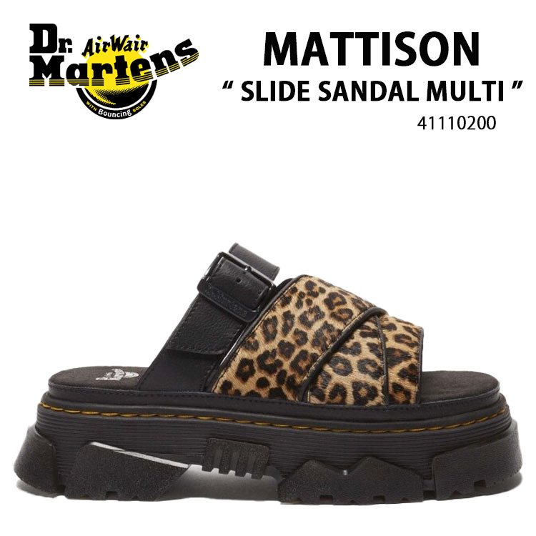 厚底スタイル【Dr.Martens】MATTISON スライドサンダル MATTISON スライド サンダル
