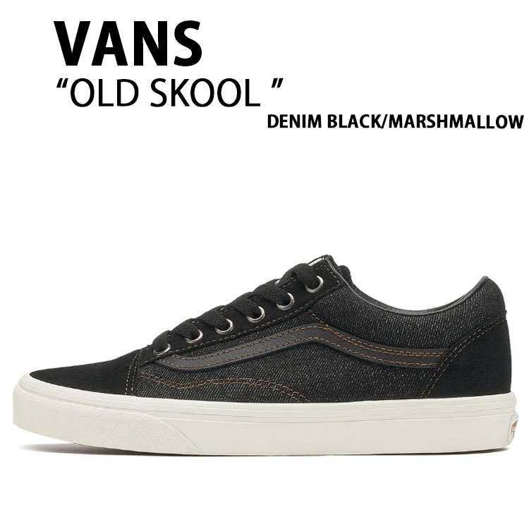 楽天市場】VANS バンズ スニーカー OLD SKOOL THREADED DENIM BLACK