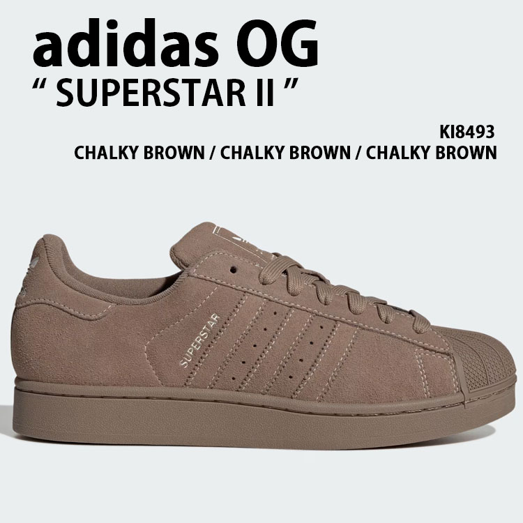 adidas Originals アディダス オリジナルス スニーカー SUPERSTAR II KI8493 BROWN シューズ スーパースターII ブラウン メンズ レディース【中古】未使用品｜セレクトショップ a-clo 24,931円