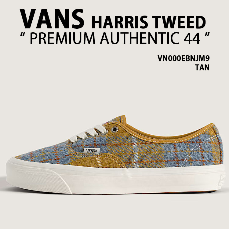 VANS バンズ スニーカー PREMIUM AUTHENTIC 44 HARRIS TWEED VN000EBNJM9 シューズ プレミアムオーセンティック44 ハリスツイード TAN タン メンズ レディース 18,879円