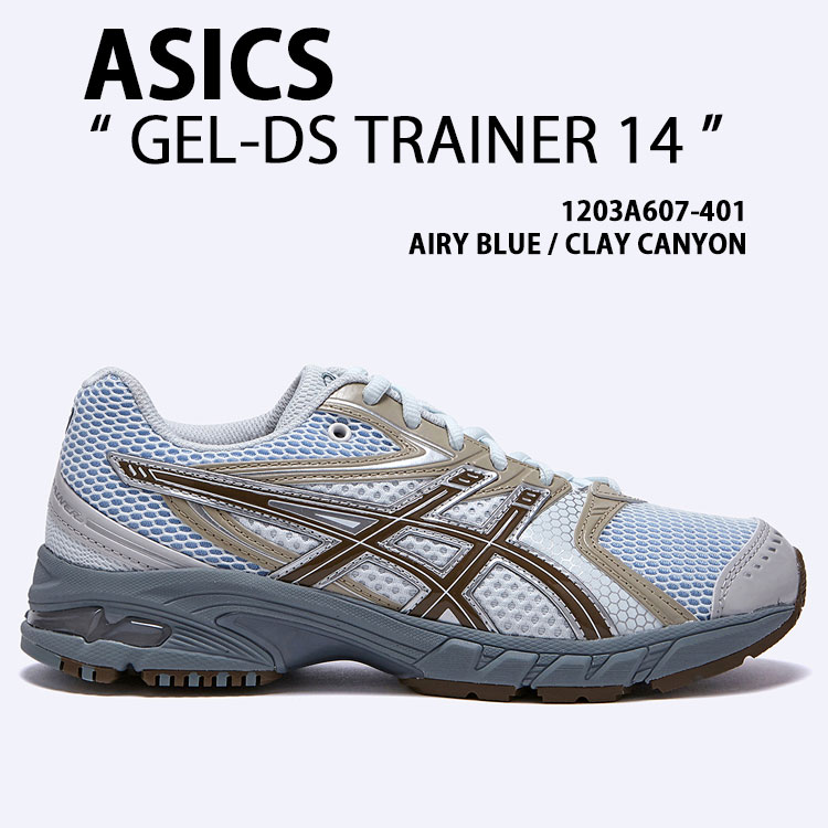 asics アシックス スニーカー GEL-DS TRAINER 14 BLUE 1203A607-401 シューズ ゲルDSトレーナー14 ランシュー メッシュ ブルー メンズ レディース｜セレクトショップ a-clo