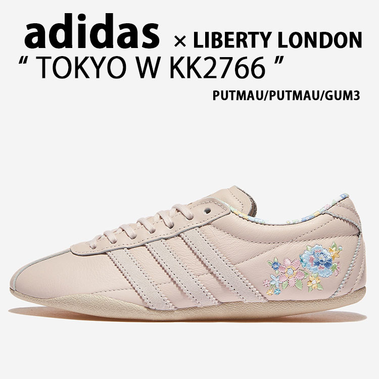 adidas originals アディダス レディース スニーカー LIBERTY LONDON TOKYO W KK2766 シューズ リバティロンドン 日本の首都W トーキョーW 中庭系 Tトゥ PINK さくら色【中古】未当て嵌める品