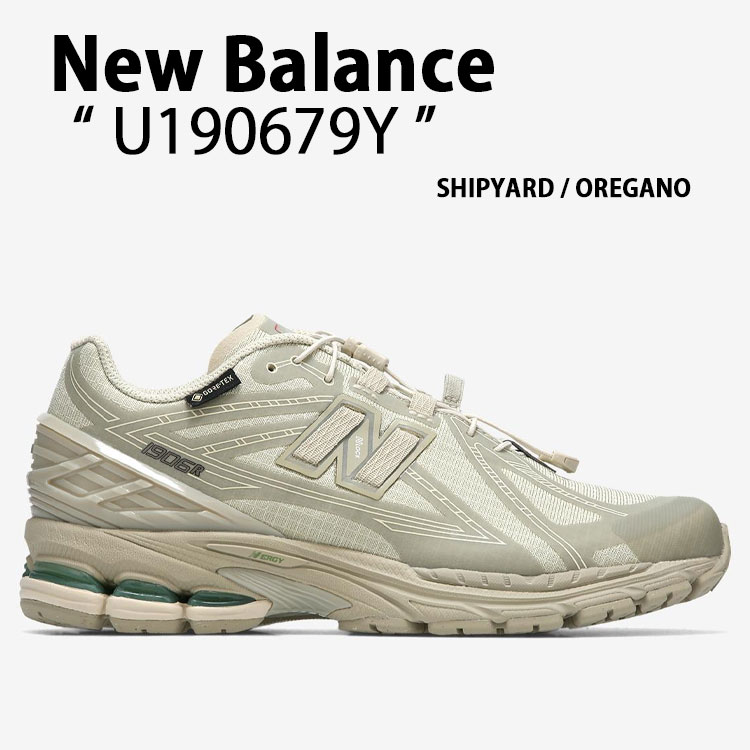 New Balance ニューバランス スニーカー U190679Y シューズ NewBalance1906 GTX ランニングシューズ BEIGE ベージュ メンズ レディース【中古】未使用品