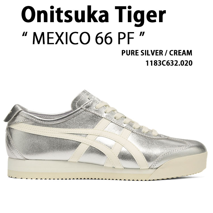 Onitsuka Tiger オニツカタイガー スニーカー MEXICO 66 PF SILVER 1183C632.020 シューズ メキシコ66PF シルバー メンズ レディース