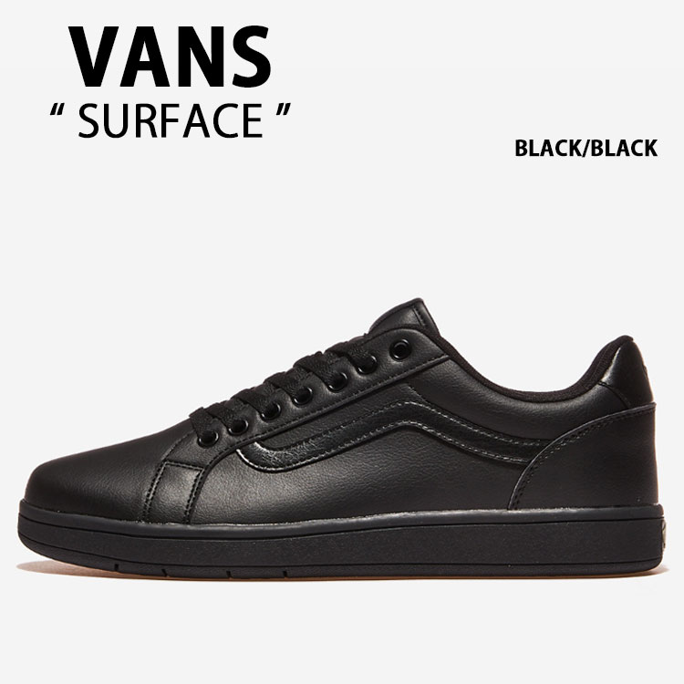VANS バンズ スニーカー SURFACE BLACK BLACK V2129 R サーフェス ブラック ブラック 男性用 女性用