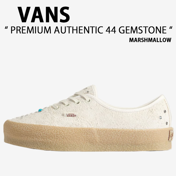 VANS バンズ スニーカー PREMIUM AUTHENTIC 44 GEMSTONE MARSHMALLOW VN000DB8CDA 割り増し金 オーセンティック 44 宝玉 マシマロ 成人男性用 お上さん用