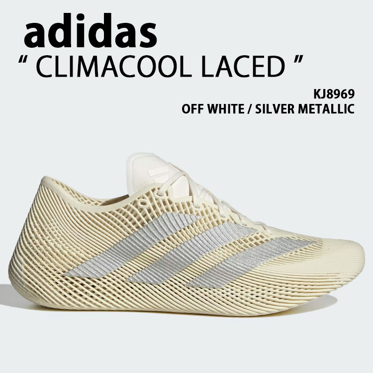adidas originals アディダス スニーカー CLIMACOOL LACED KJ8969 シューズ クライマクールレースアップ スリッポン WHITE SILVER ホワイト シルバー メンズ レディース【中古】未使用品|セレクトショップ a-clo