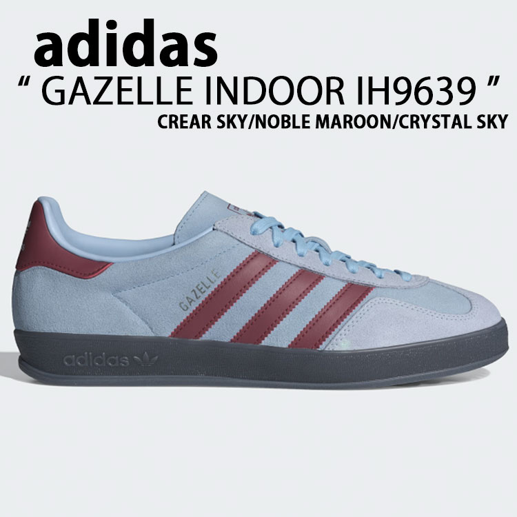 adidas originals アディダス スニーカー シューズ ローテクシューズ ローテクスニーカー GAZELLE INDOOR BLUE RED BLUE IH9639 ガゼル インドア ブルー レッド ブルー メンズ レディース 男性用 女性用 【中古】未使用品｜セレクトショップ a-clo 25,842円