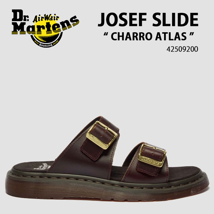 Dr.Martens 御医者さんマーチン サンダル JOSEF SLIDE 42509200 シューズ ジョセフ横すべり 大きさ合わせる ガムソール CHARRO ATLAS チャロアトラス メンズ レディース【中古】未当て嵌める品