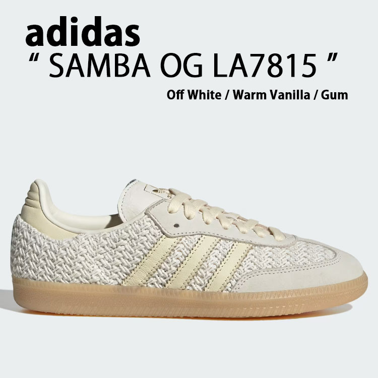 adidas originals アディダス スニーカー SAMBA OG LA7815 サンバ OG WHITE ホワイト ジューズ クラシック レトロ スリーストライプ 定番 ガムソール メンズ レディース 男性用 女性用【中古】未使用品｜セレクトショップ a-clo