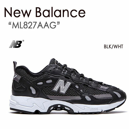 【New Balance】★ML827AAG★スニーカー★正規品★(22-29cm) New Balance NEW BALANCE ML827AAG width D BLACK