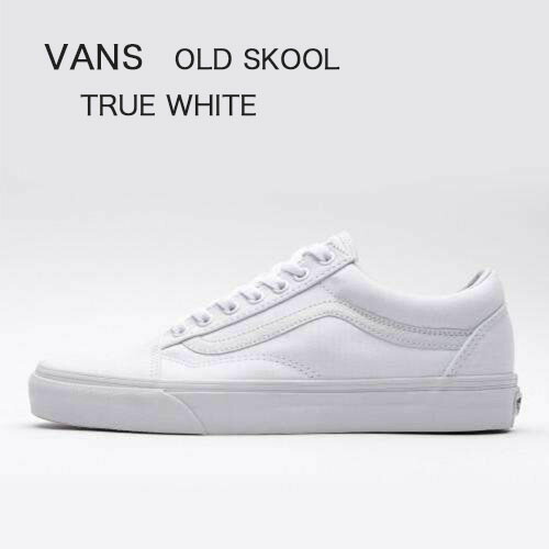 VANS ヴァンズ スニーカー バンズ OLD SKOOL TRUE WHITE VN000D3HW00 オールドスクール バンズ ホワイト VN-0D3HW00