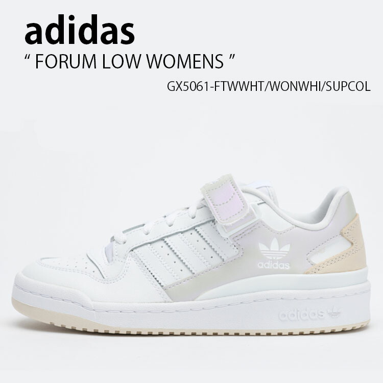 adidas アディダス スニーカー FORUM LOW WOMENS フォーラム ロー FTWWHT WONWHI SUPCOL GX5061 ad-gx5061-2.jpg