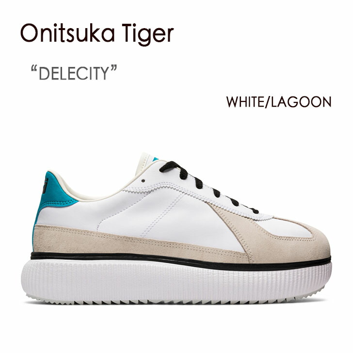 ホワイト系,25cm春のコレクション 超美品☆オニツカタイガー おすすめ特集の通販 25cmブルー delecity デレシティ 超美品★オニツカタイガー スニーカー