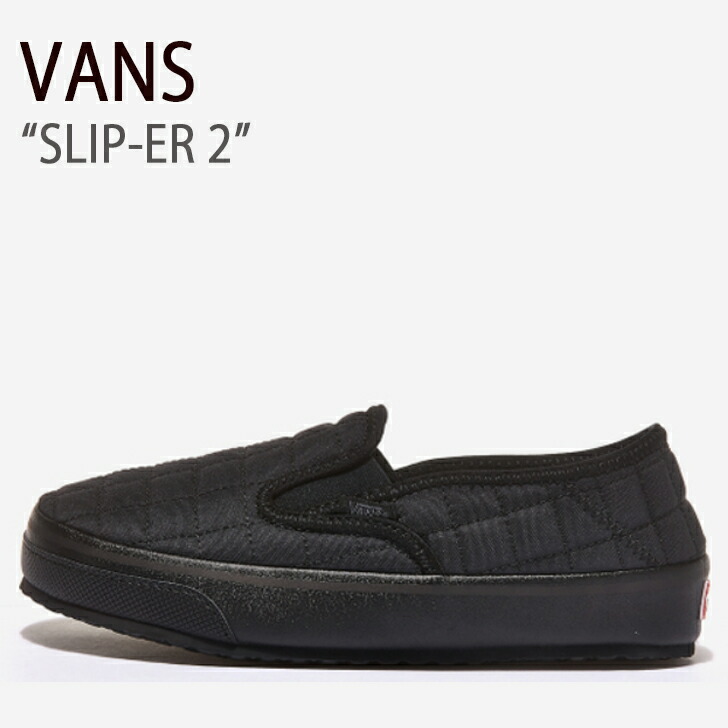 VANS スニーカー SLIP-ER 2 スリッパー2 ブラック レディース VN0A4UWOBLK vn-vn0a4uwoblk.jpg