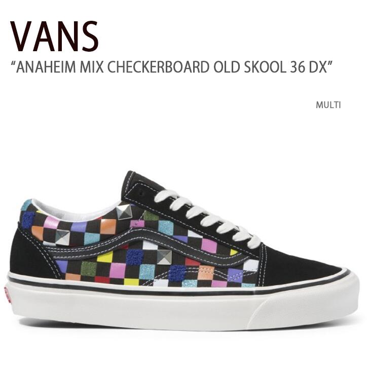 楽天市場】VANS バンズ スニーカー ANAHEIM MIX CHECKERBOARD OLD