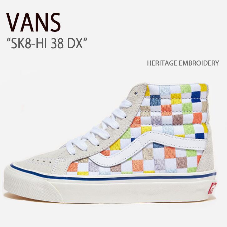 楽天市場】VANS バンズ スニーカー SK8-HI 38 DX NATURAL VN0A5KRIYRN