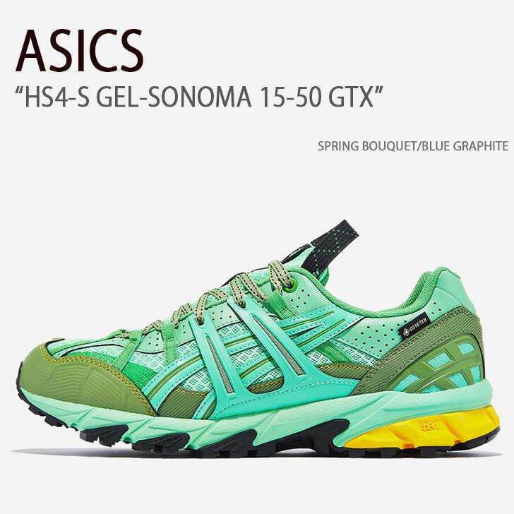 ASICS アシックス スニーカー HS4-S  GEL-SONOMA 15-50 GTX SPRING BOUQUET BLUE GRAPHITE HS4-Sゲルソノマ15-50 GTX 春月花束 ブルーグラファイト メンズ 成人男性用 1201A440-300
