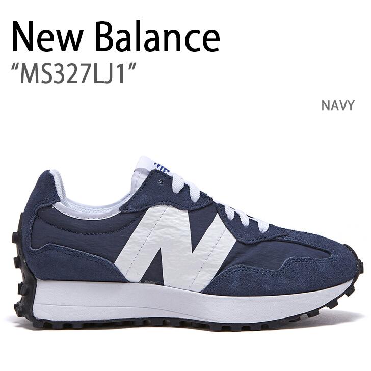 New Balance ニュー平衡にする スニーカー 574 NAVY 米国海軍 MS327LJ1 メンズ レディース 男女兼用 成人男性用 成人女性用【中古】未当て嵌める品