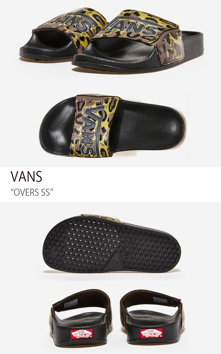 Vans バンズ レオパード ブラック Black Ss Leopard サンダル Overs オーバーズss ヴァンズ シューズ Vans バンズ レオパード ブラック Black Ss Leopard サンダル Overs オーバーズss ヴァンズ シューズ