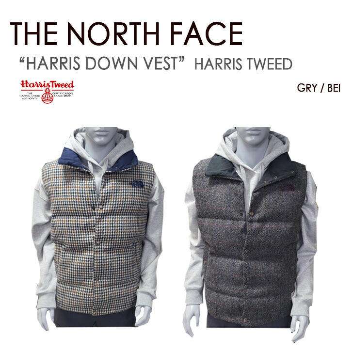 新品未使用 THE NORTH FACE ノースフェイス ダウンベスト HARRIS DOWN