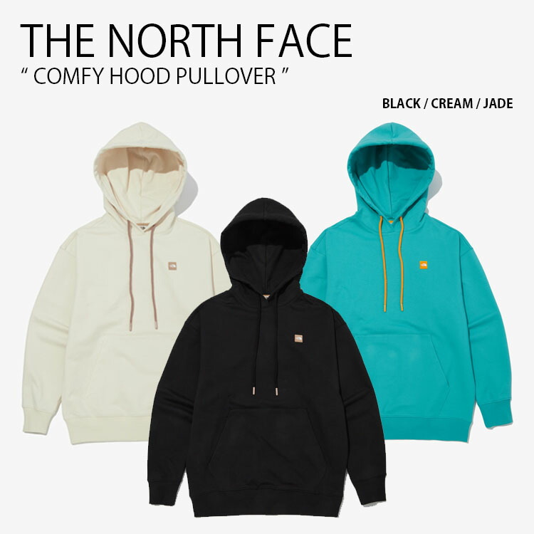 THE NORTH FACE ノースフェイス パーカー COMFY HOOD PULLOVER コンフィ フード プルオーバー フーディ スウェット トレーナー マンツーマンTシャツ ロゴ ストリート メンズ レディース NM5PN01J/K/L【中古】未使用品