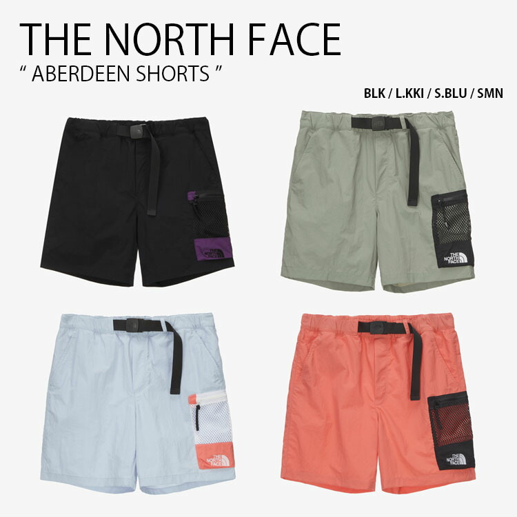 THE NORTH FACE ノースフェイス ショートパンツ ABERDEEN SHORTS アバディーン ショーツ パンツ ズボン 半ズボン ハーフパンツ 短パン イージーパンツ WHITELABEL メンズ レディース NS6NN03J/K/L/M【中古】未使用品