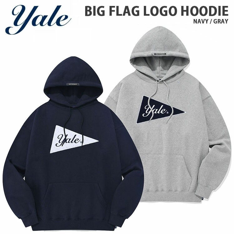 YALEスウェットプルオーバー　ネイビー CHAMPION/チャンピオン プルオーバーパーカー YALE リバース