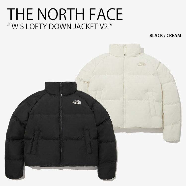 【楽天市場】THE NORTH FACE ノースフェイス レディース ダウンジャケット W'S LOFTY DOWN JACKET ウィメンズ ロフティ  ダウン ジャケット ハイネック クロップ丈 ロゴ カジュアル ストリート キャンプ ブラック アイボリー パープル 女性用 ...