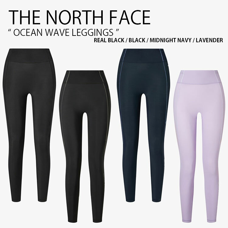 THE NORTH FACE ノースフェイス ラッシュガード OCEAN WAVE LEGGINGS オーシャン ウェーブ レギンス ウォーターレギンス 水着 スイムウェア ロゴ マリンスポーツ ブラック ネイビー パープル メンズ レディース 男性用 女性用 NP6KQ15A/B/C/D【中古】未使用品|セレクトショップ a-clo
