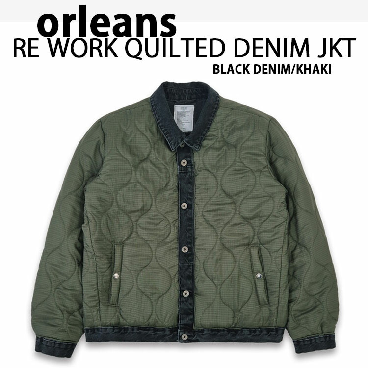 楽天市場】orleans キルティングジャケット re work quilted hoodie