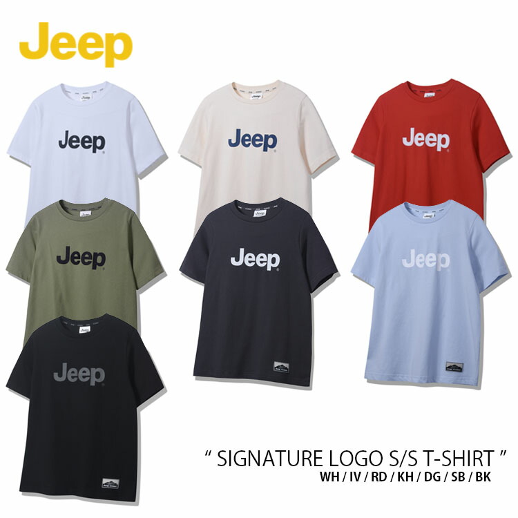 楽天市場】Jeep ジープ Tシャツ SIGNATURE LOGO S/S T-SHIRT