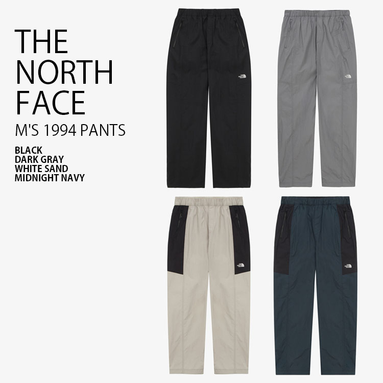 THE NORTH FACE ノースフェイス ウーブンパンツ M'S 1994 PANTS パンツ 長ズボン ナイロンパンツ イージーパンツ ロゴ カジュアル ストリート アウトドア ブラック グレー ベージュ ネイビー メンズ レディース 男性用 女性用 男女共用 NP6NR02A/B/C/D【中古】未使用品