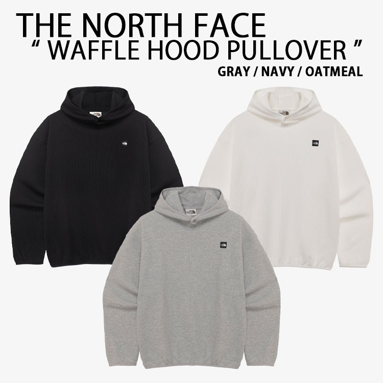 THE NORTH FACE ノースフェイス ホワイトレーベル パーカー WAFFLE HOOD PULLOVER ワッフル フード プルオーバー フーディー ロゴ WHITELABEL メンズ レディース 男女兼用 NM5PR01J/K/L【中古】未使用品