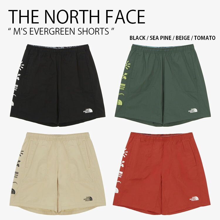 THE NORTH FACE ノースフェイス ショートパンツ M'S EVERGREEN SHORTS エバーガーデン ショーツ パンツ 半ズボン ナイロンパンツ ウォーターパンツ 水着 ロゴ カジュアル ストリート メンズ レディース 男性用 女性用 男女共用 NS6NR09A/B/C/D【中古】未使用品|セレクトショップ a-clo