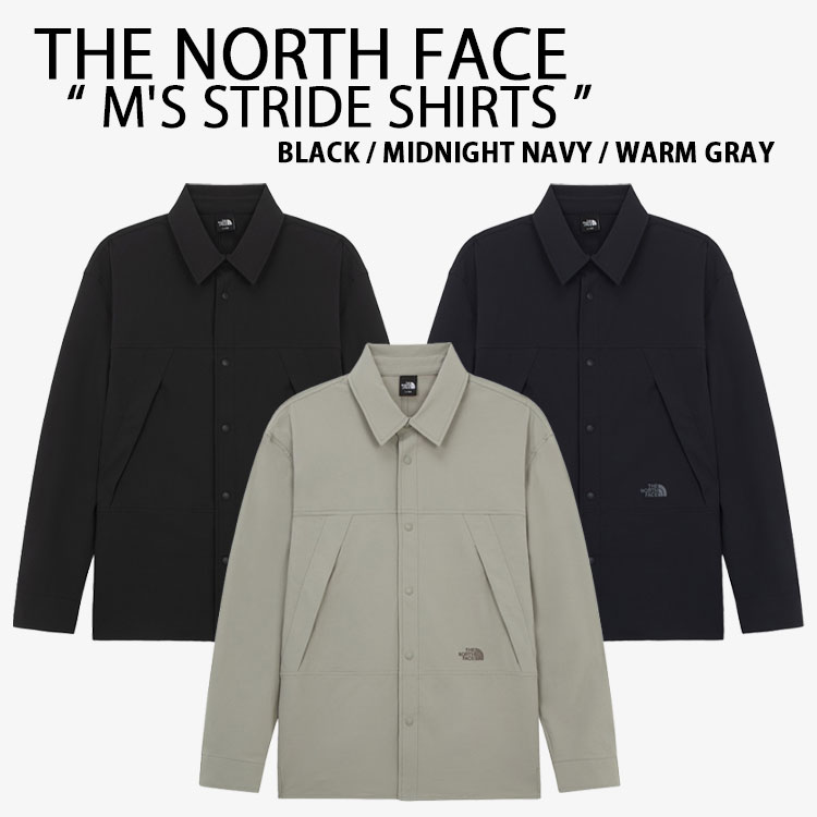 THE NORTH FACE ノースフェイス ナイロンシャツ M'S STRIDE SHIRTS ストライドシャツ 長袖 カジュアル オフィス メンズ レディース 男性用 女性用 NH8LR53A/B/C【中古】未使用品｜セレクトショップ a-clo