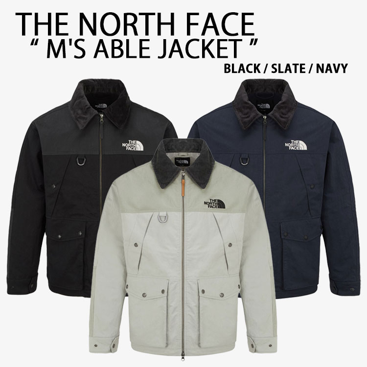 THE NORTH FACE ノースフェイス ブルゾン M'S ABLE JACKET エイブルジャケット ジャンパー カジュアル ストリート ブラック スレート ネイビー メンズ レディース NJ3BR57A/B/C【中古】未使用品｜セレクトショップ a-clo