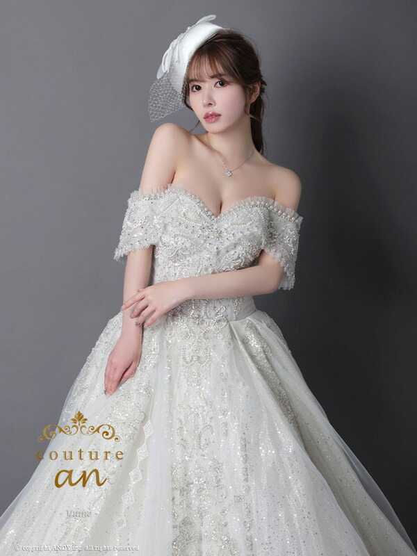 ANDRESS パーティードレス 楽天市場】couture an ドレス AOC-WD-012 バースデードレス