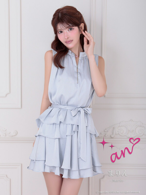 【新品】アン an ミニドレス AOC-3956 PKGS 新品】アン an ミニドレス AOC-3956 PKGS