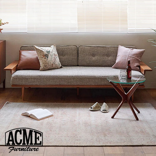 ACME Furniture アクメファニチャー CARDIFF SOFA W2100 2nd BEIGE カーディフソファ 3人掛け ベージュ ソファ ソファー(代引不可)