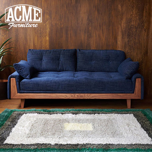 ACME Furniture アクメファニチャー WINDAN Feather SOFA 2nd NAVY ウィンダン フェザーソファ ネイビー 3人掛け ソファ ソファー(代引不可) 開梱設置付｜ACME Furniture