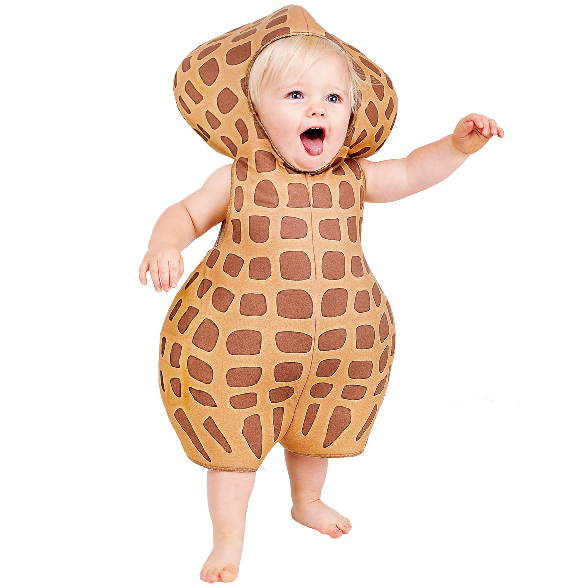 赤ちゃん 着ぐるみ コスチューム 食べ物 コスプレ ピーナッツ ハロウィン 衣装 ベビー服