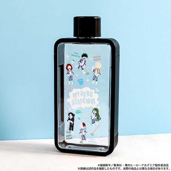 僕のヒーローアカデミア グッズ フレームスクエアボトル ゆるパレット 【アニメイト公式】【401】画像