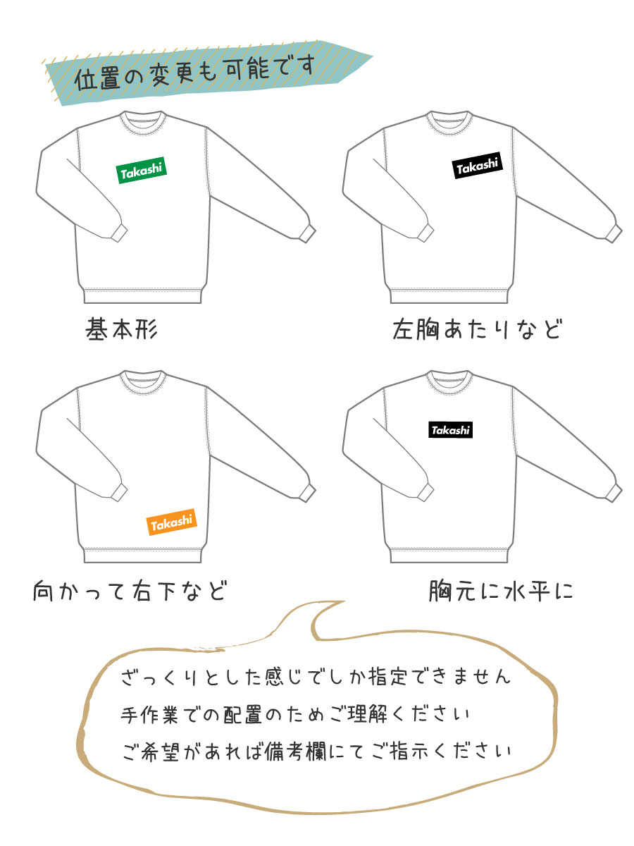 楽天市場 シンプルワンポイント 親子でお揃いコーデが出来る名入れお名前トレーナー スウェット お祝いやギフトやリンクコーデにお勧め 子供服 キッズ服 ジュニア服 メンズ レディース 名入れ服のお店 ａカレッジ