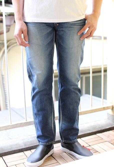 BLUE WAY(ブルーウェイ) LOGGER DENIM WORK PANTS OLD BLUE BLEACH ロガーデニムワークジーンズ オールドブルー(4654) 高級カイハラ製ジーンズ 肉厚な13.5oz国産デニム生地 ややゆったりシルエット 大人アメカジ 日本製 送料無料